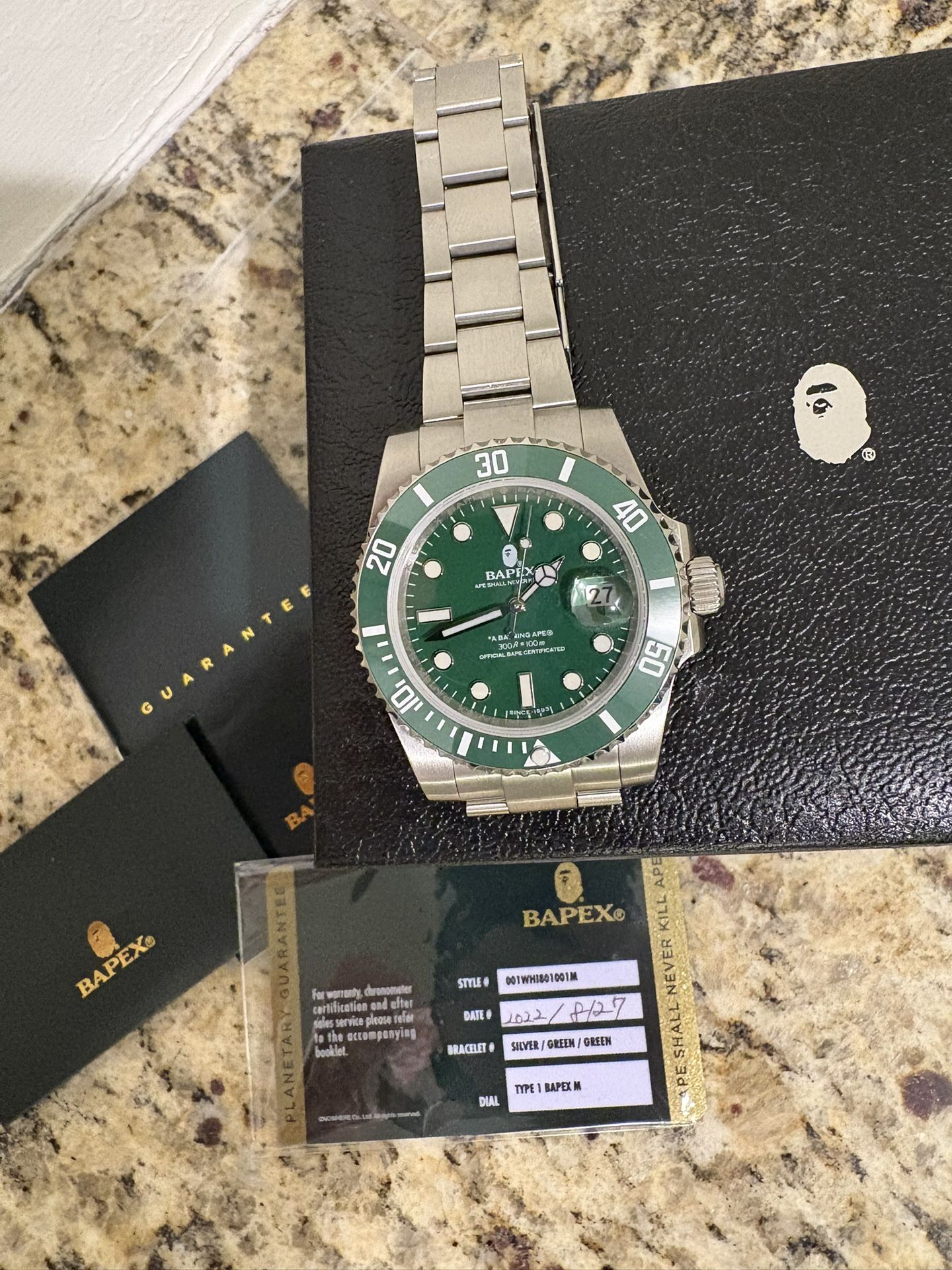 Bape Type 1 Bapex Watch