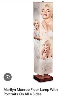 Marilyn Monroe floor lamp
