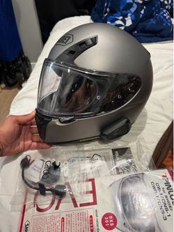 Shoei RF-SR with Cardo Bluetooth