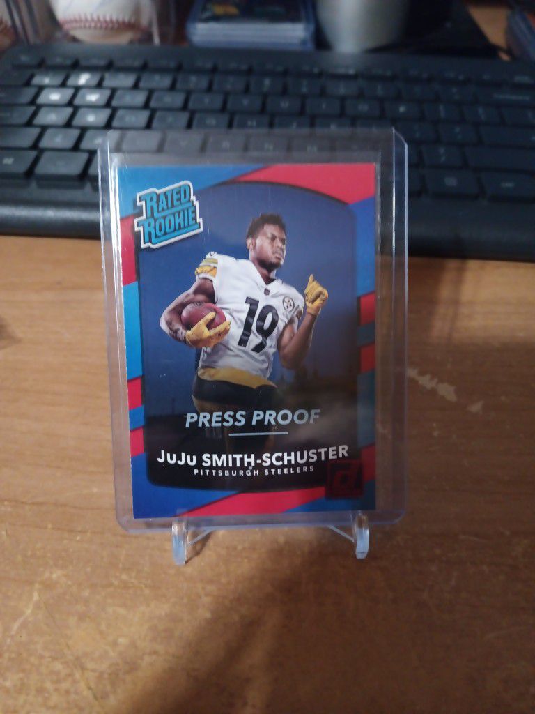 Ju Ju Smith -schuster Rated Rookie Card Red