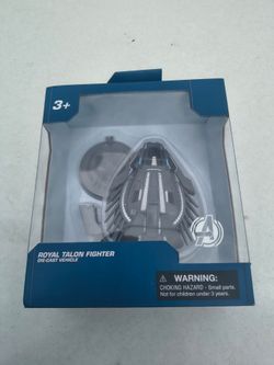 Disney Parks Marvel Die-Cast Avengers Campus Royal Talon Fighter Vehicle. New.sealed