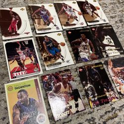 Vintage basketball cards