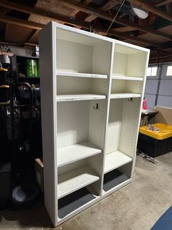 White Bookshelf