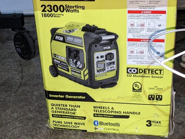 Ryobi Generator 