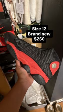 Jordan 13 bred size 12