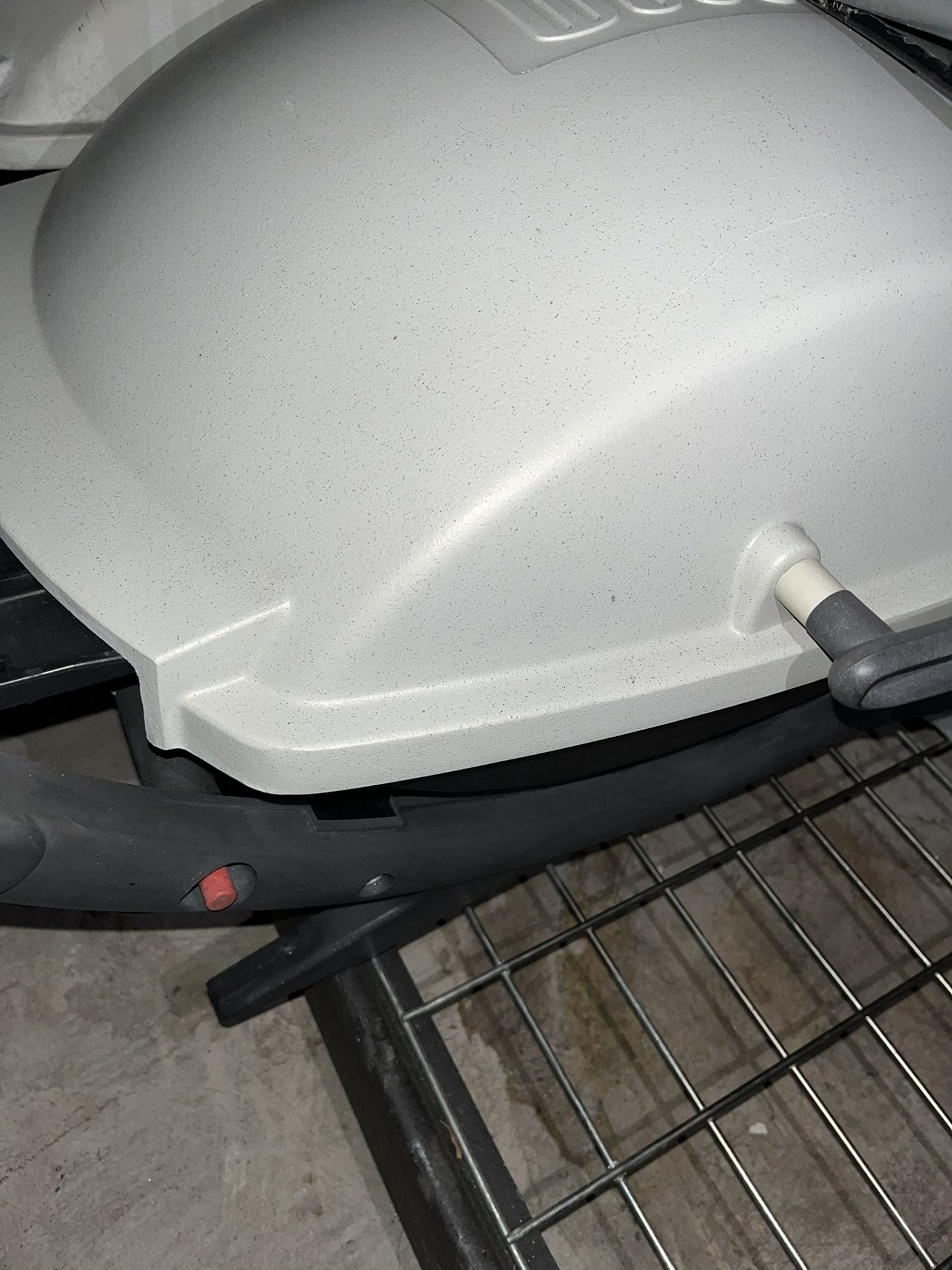 (Cream) Weber Q Grill BBQ Outdoor Barbecue