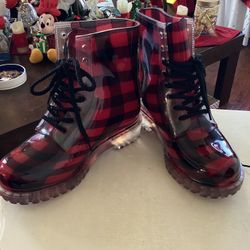 Dirty Laundry Women’s Red And Black Boots 