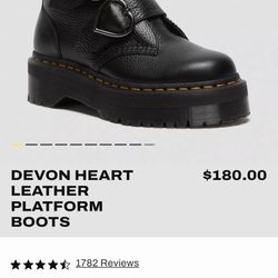doc martens devon heart boots 