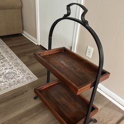 Small, Tiered  End Table