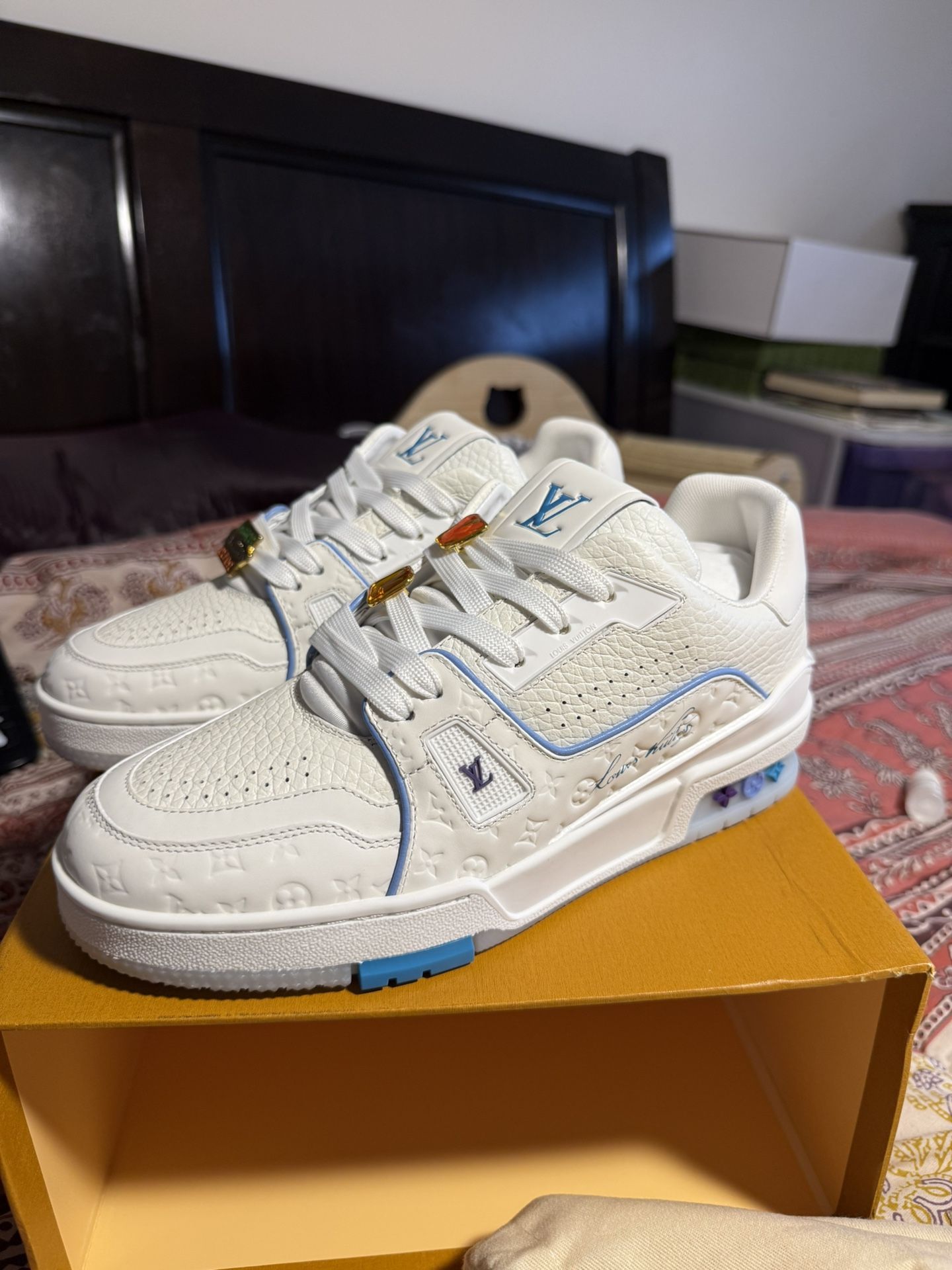 Women’s LV Trainers, Women’s Size 8, Brand New In Box