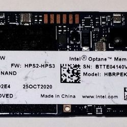 Intel Optane H10 256GB NAND + 16GB M.2 2280 NVMe SSD Solid State Drive HBRPEKNX0