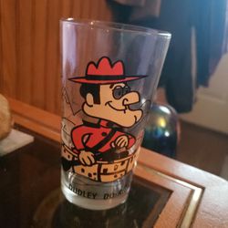 "Dudley Do Right" Vintage Pepsi Glass 