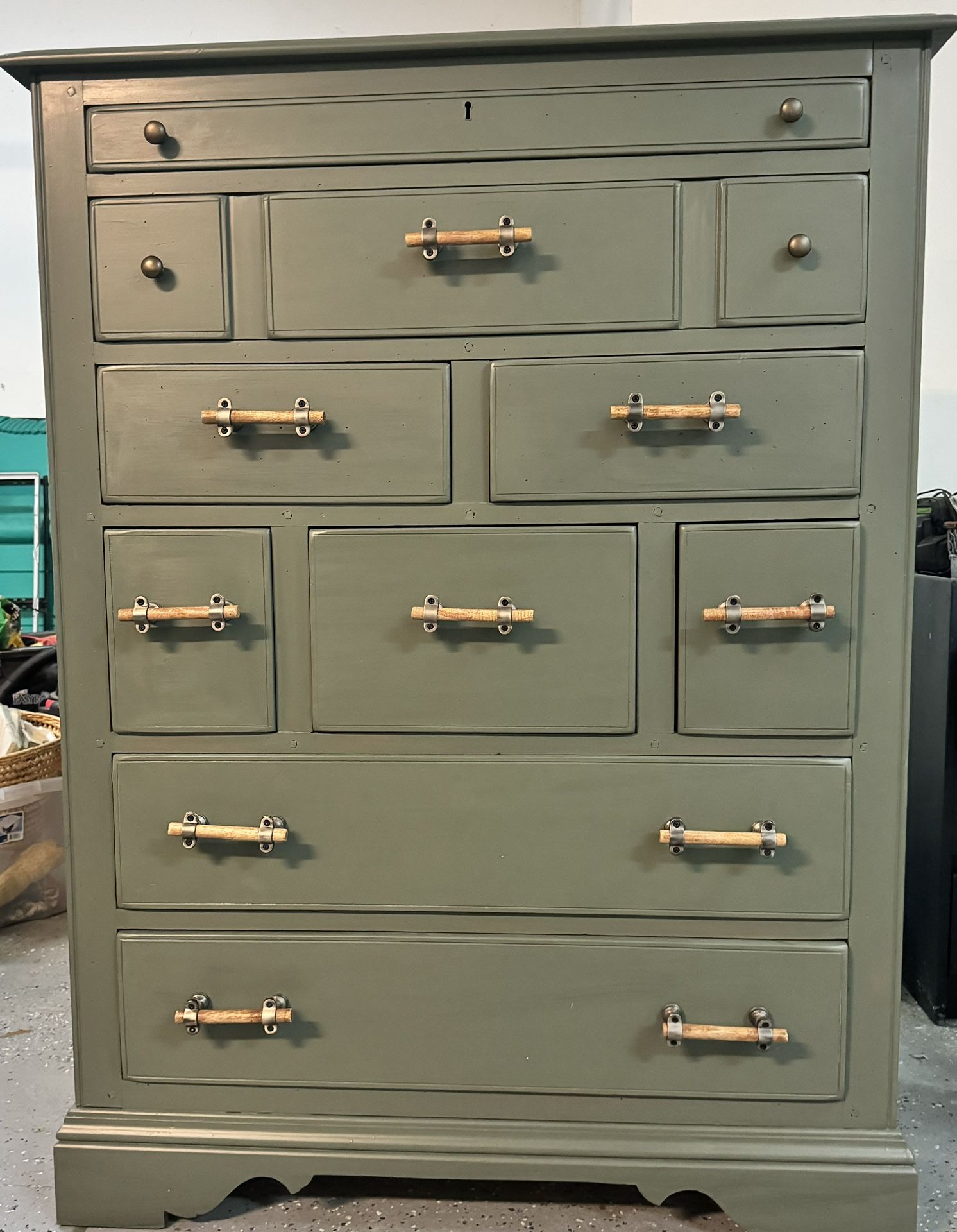 Virginia house painted Dresser
