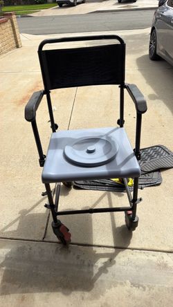 Shower chair and potty