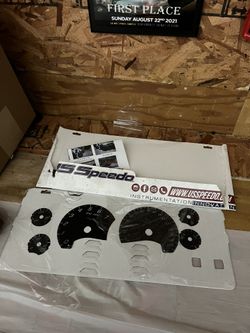 C6 Corvette Speedo Black