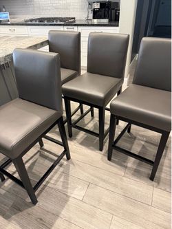 Bar Stools- Set of 4- Counter Height