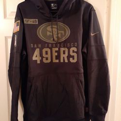 nfl salute to service hoodie 49ers