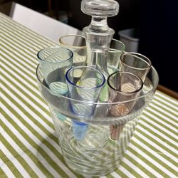 Vintage Shot Glasses Set