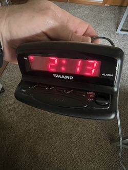 Sharp Alarm Clock