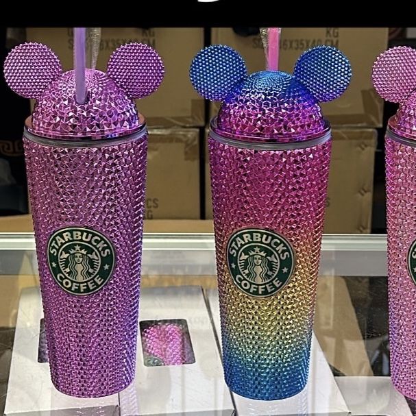 Mickey Mouse ears, Disney Starbucks, Tumbler drink ware