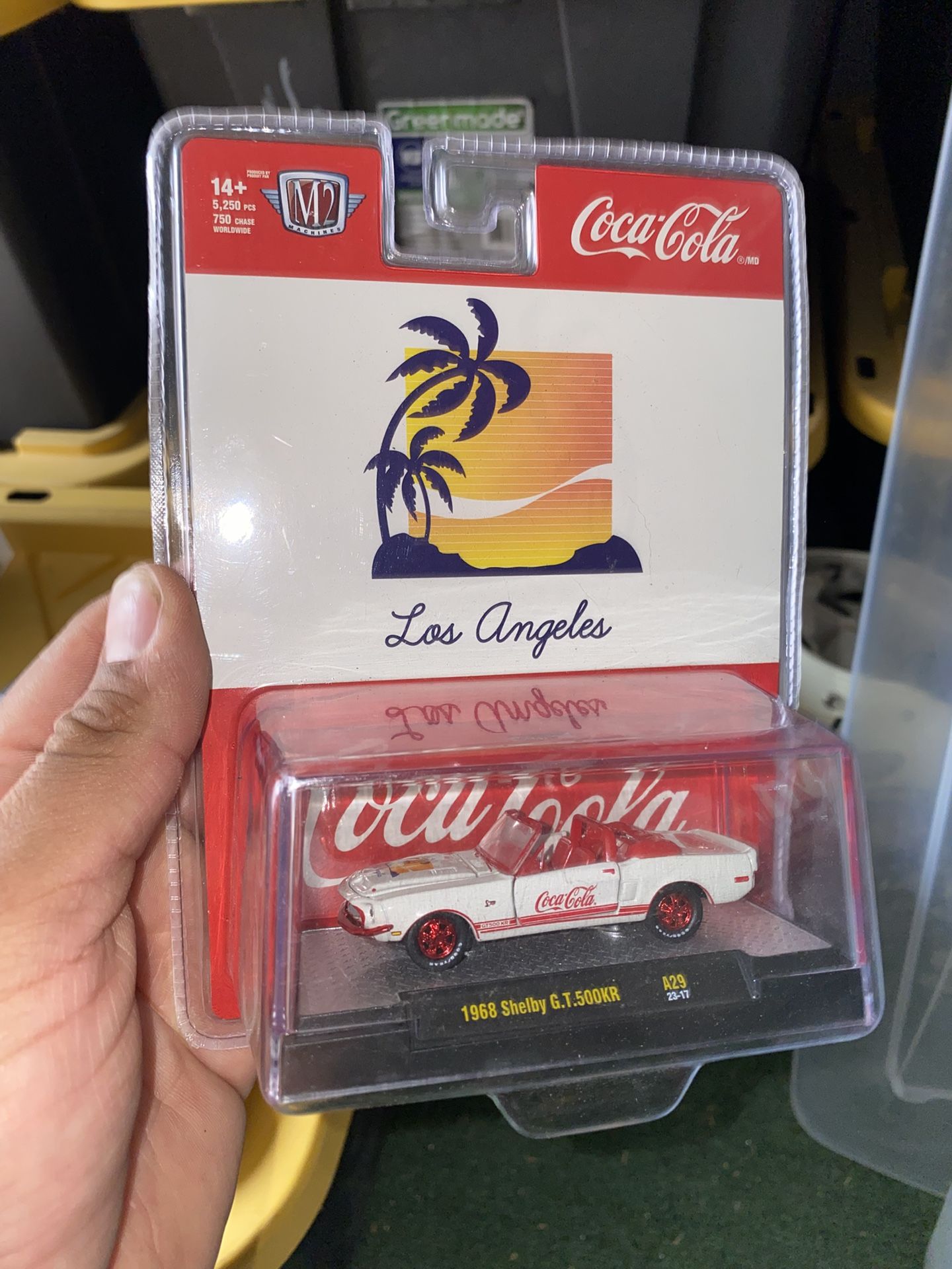 2023 M2 Machines A29 23-17 Coca Cola 1968 Shelby G.T. 500 KR
