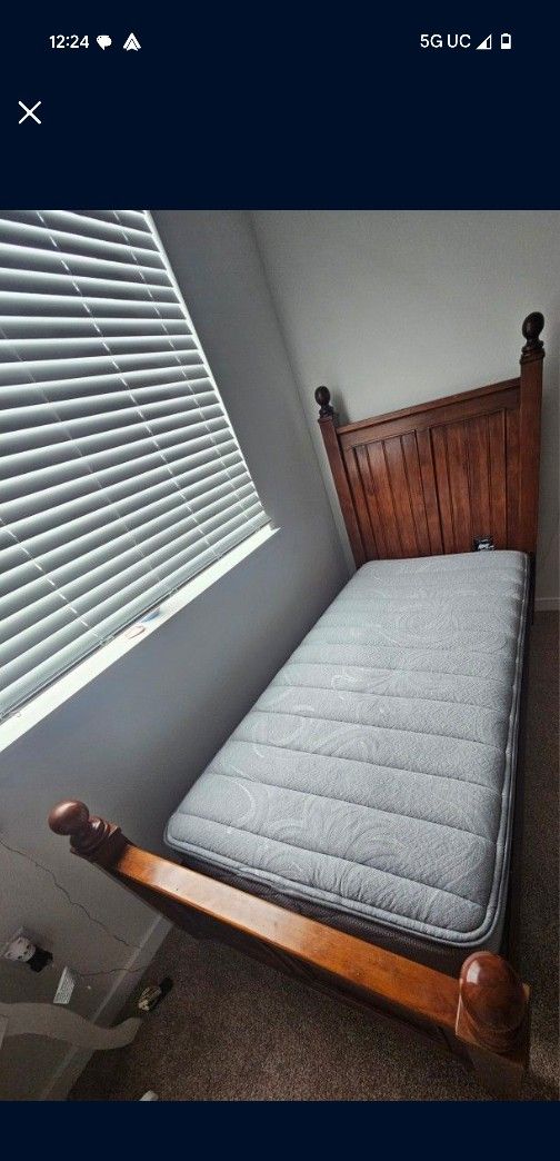 Twin Bed And Dresser