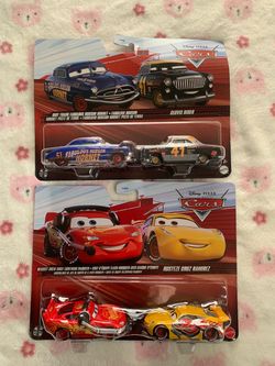 Disney Pixar Cars 2 pack lot 4