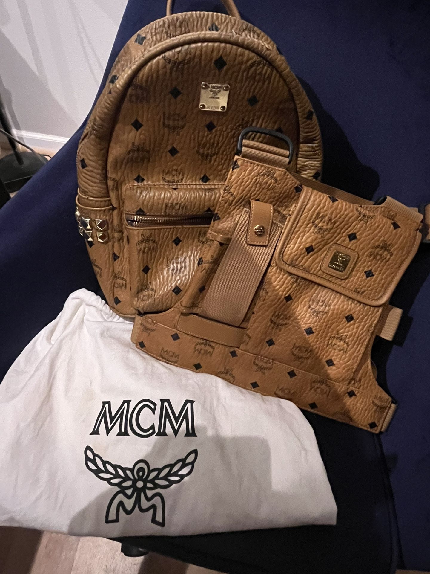MCM Chest Pack (Viestos Nordstrom Exclusive) + Backpack