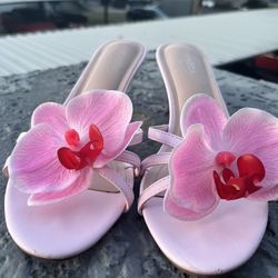 Pink Kitten Heels 