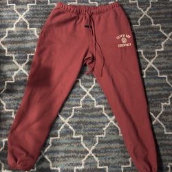 Essentials Sweatpants (CRIMSON)