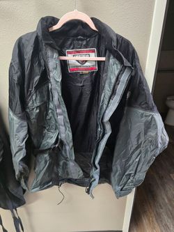 Firstgear Motorcycle Rain Jacket Size Large