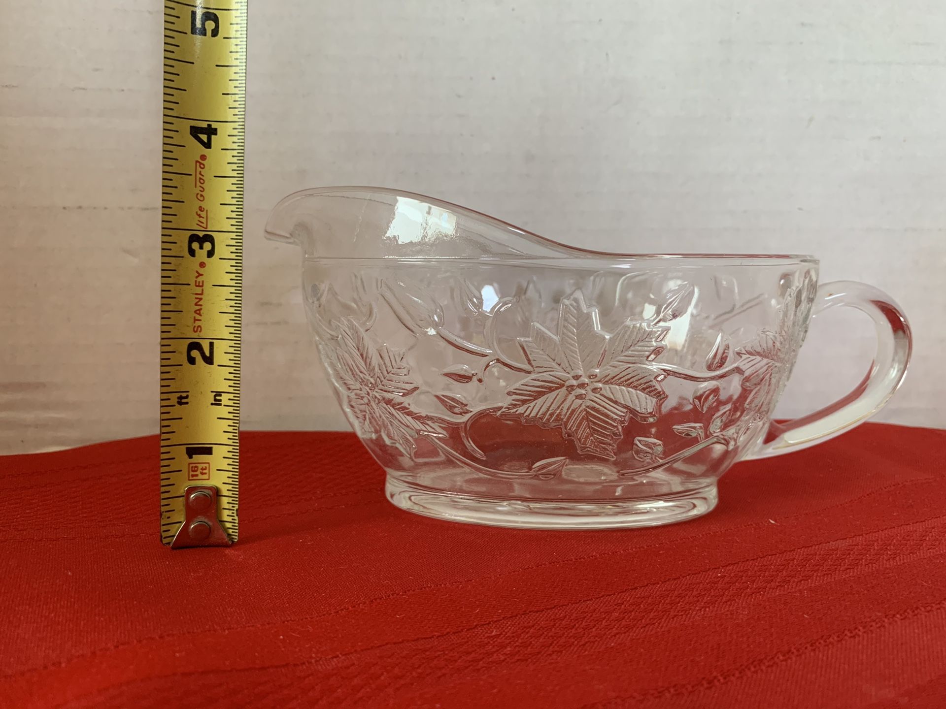 Princess House Fantasia Crystal Gravy Boat