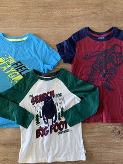 Little Boys Size 6 Set Of 3 Shirts New With Tags