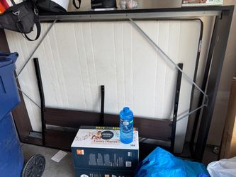 queen size mattress and bed. Ikea