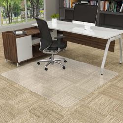 Amyracel Extra Large Office Chair Mat for Low Pile Carpeted Floors