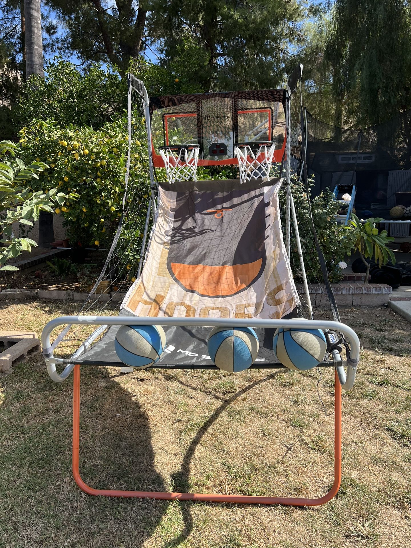 2 Player Electric Arcade Basketball Hoop