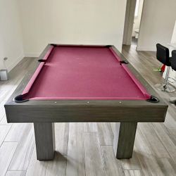 Imperial 8 Foot Modern Pool Table with Drawer