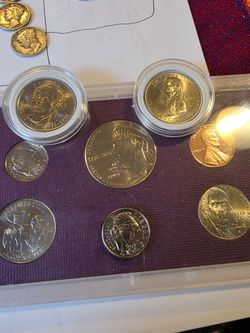 Lot of 8 Not silver 2026 set quarter nickel dimes half dollar cent please read