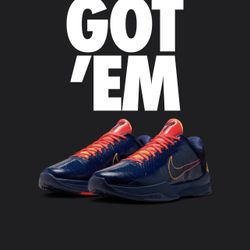 Nike Kobe 5 Protro Caitlin Clark Indiana Fever 