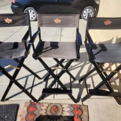 Director Chairs (3 available)