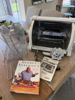 George Foreman jr Rotisserie w/attachments