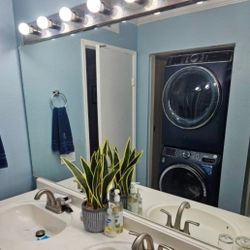 Free Bathroom mirror. 71" X 38"