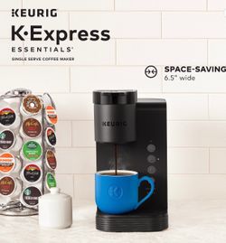 Keurig K-Express Essentials Single Serve K-Cup Pod Coffee Maker, Black