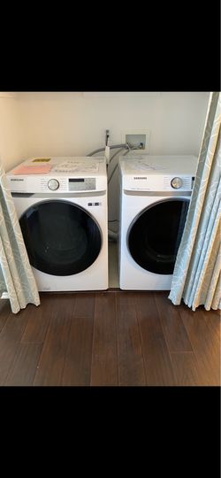 Like new Samsung washer and dryer