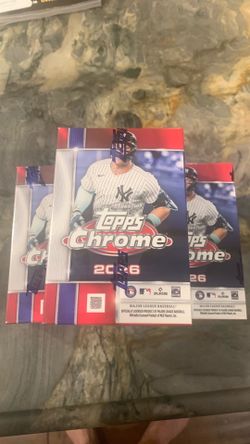 2026 Topps Chrome Baseball Blaster Box
