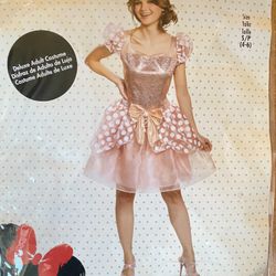 Girls 14/16, Or Women’s 4/6 Minnie Mouse Costume 