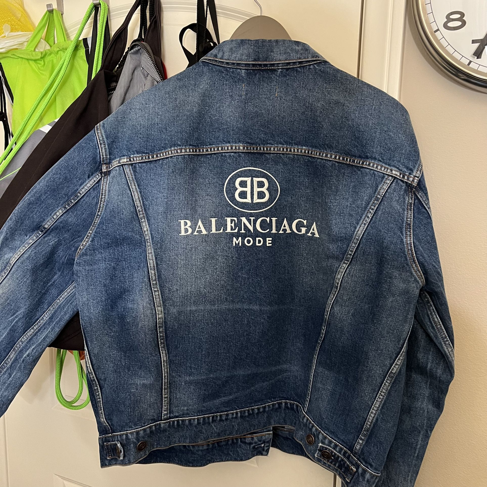Balenciaga bb mode denim jacket online