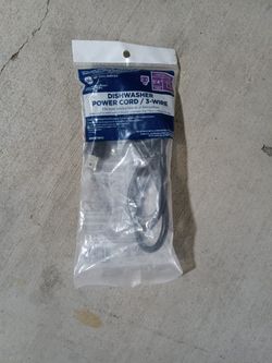 Dishwasher Power Cord 