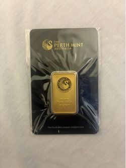 Perth Mint 20g 99.99% Pure Gold Bar