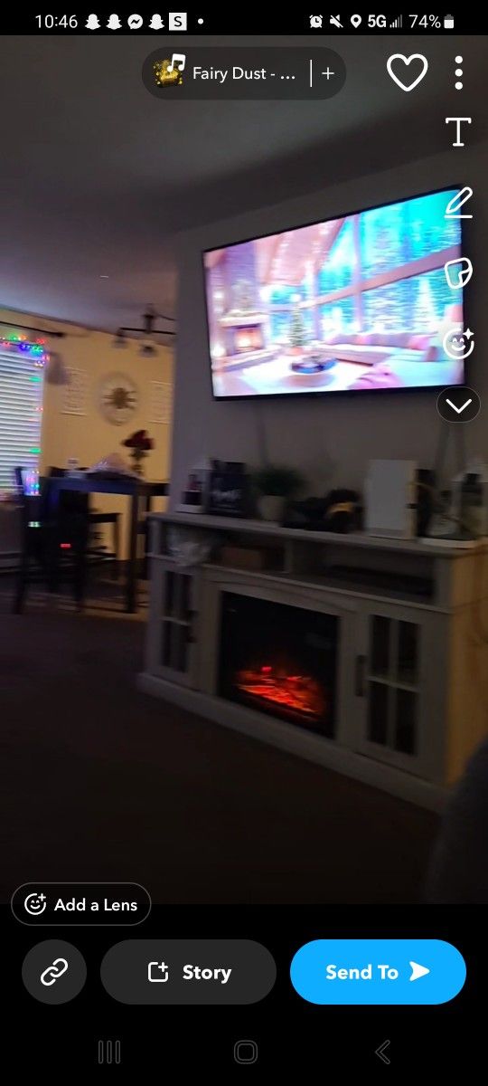 Farmhouse Fireplace Tv Stand